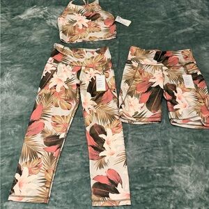 Old Navy women’s M/L 3 piece active set new